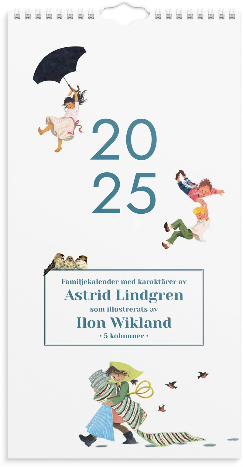 Familjekalender 2025 Ilon Wikland