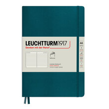 Anteckningsbok Leuchtturm1917 A5 Soft Linjerad Pacific Green